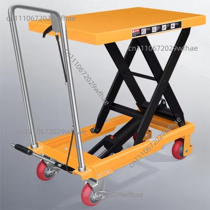 Scissor Lift Table Hydraulic - Mesa Elevadora Hidráulica Manual Tipo Tijera,