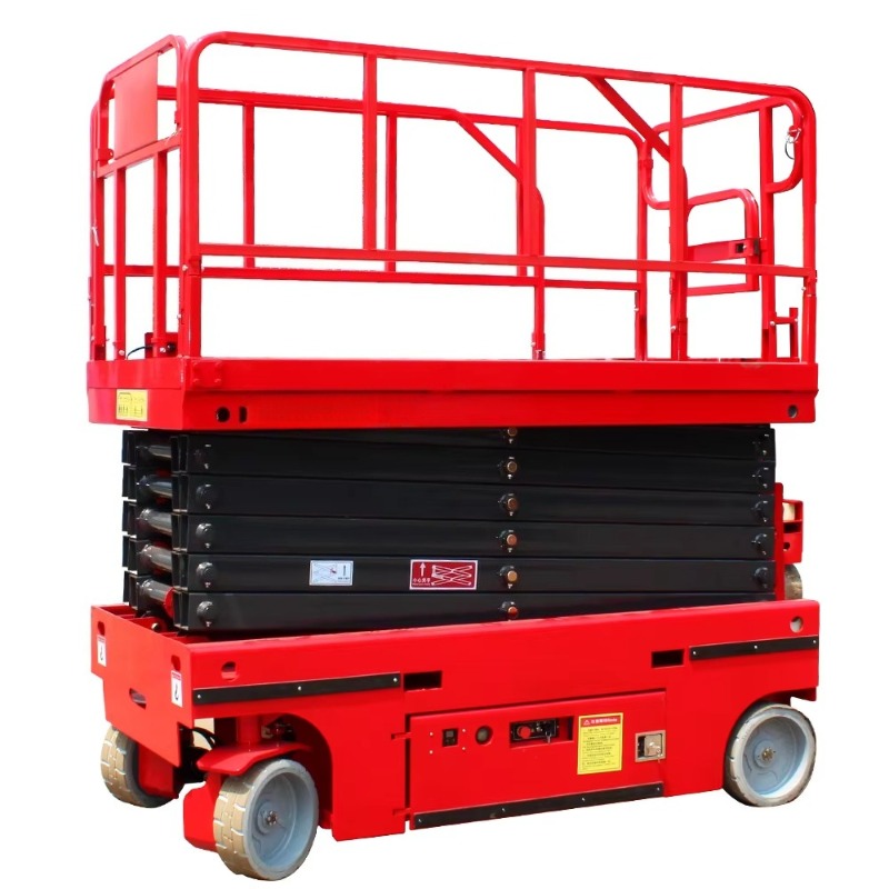 Scissor Lift Table Hydraulic - Plataforma de Trabajo Aérea Autopropulsada con