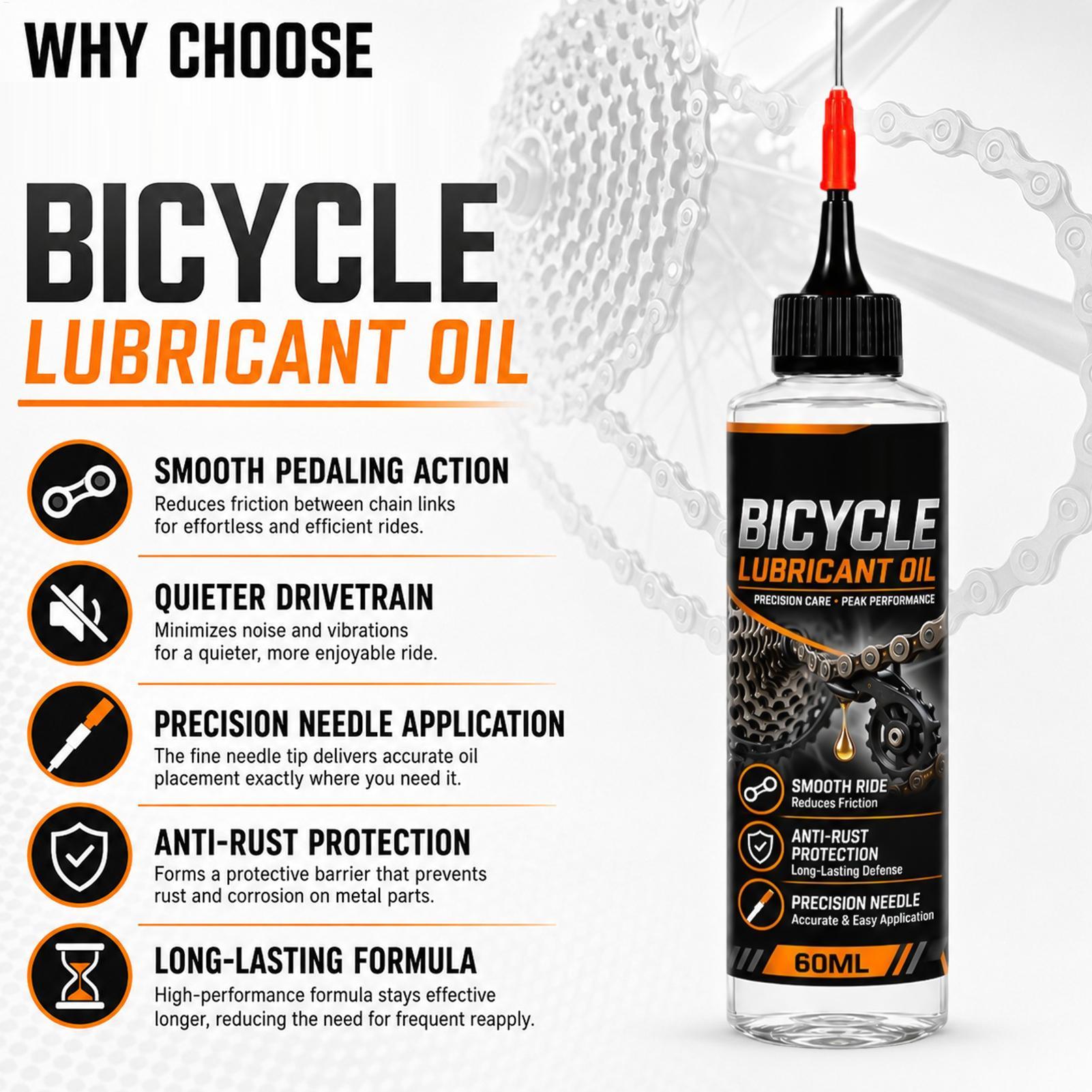 Grease For Heavy Equipment - Lubricante para Cadena de Bicicleta 60ml,