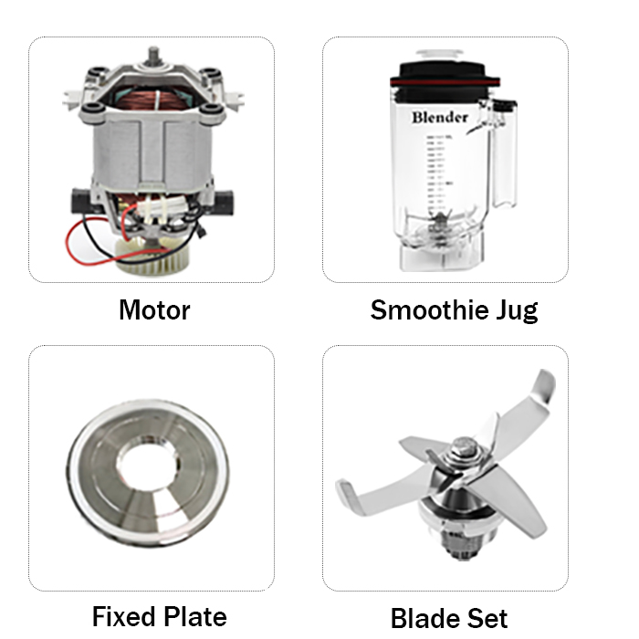 Heavy Equipment Kitchen - Licuadora de Alta Potencia de 1.8L
