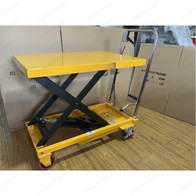 Scissor Lift Table Hydraulic - Mesa elevadora de tijera hidráulica móvil