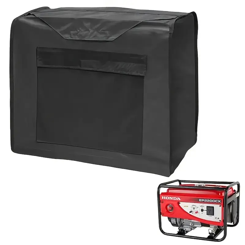 Heavy Equipment Rental - Cubierta duradera para generador: almacenamiento exterior