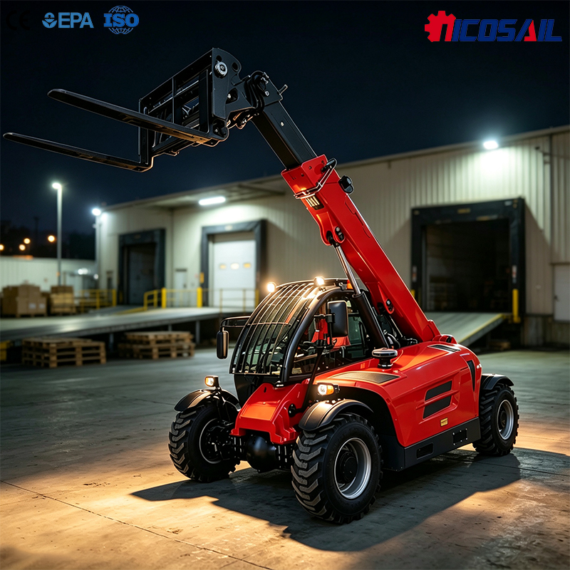 Heavy Equipment Rental - Suministro de fábrica: Montacargas telescópico compacto