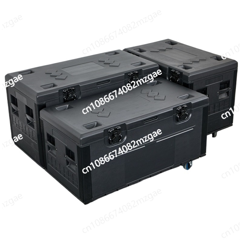 Heavy Equipment Rental - Caja de Transporte Resistente de Plástico