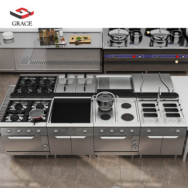 Heavy Equipment Kitchen - Máquina de cocina comercial GRACE Heavy