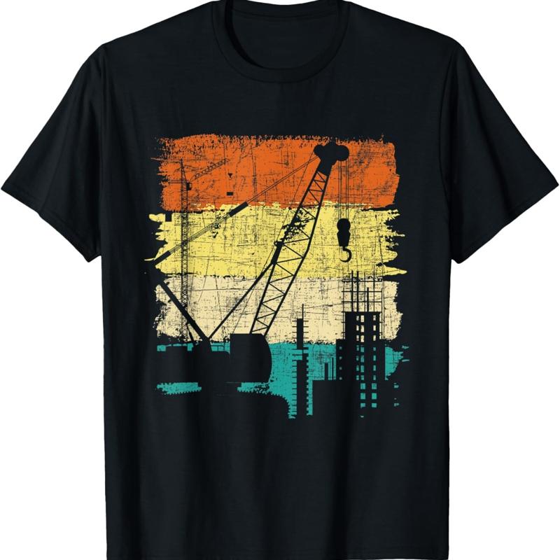 Camiseta Retro para Operador d - Heavy Equipment Driver reseña y precio