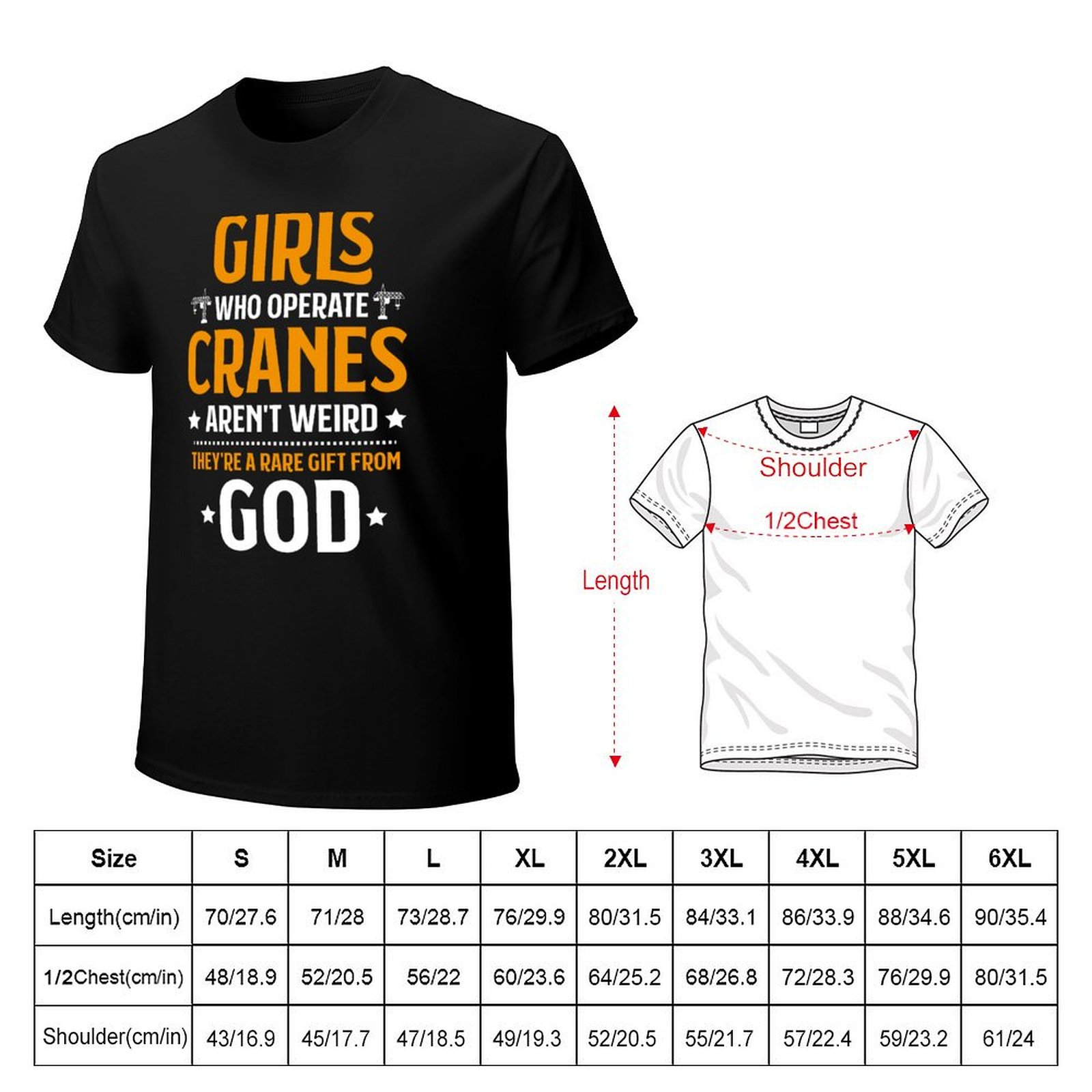 Camiseta de manga corta para o - Heavy Equipment Driver reseña y precio