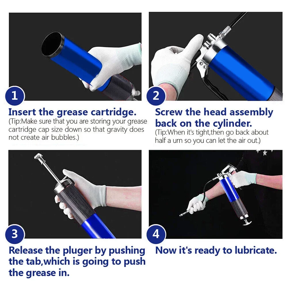 Kit de pistola de engrase de a - Grease For Heavy Equipment reseña y precio