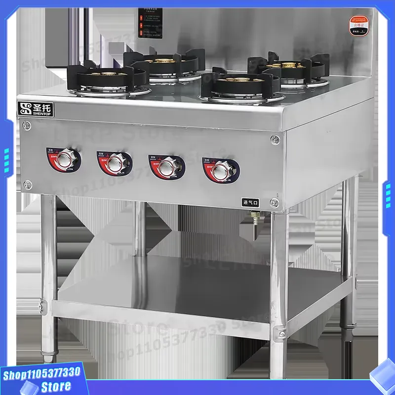 Estufa de Gas Comercial de 6 Q - Heavy Equipment Kitchen reseña y precio