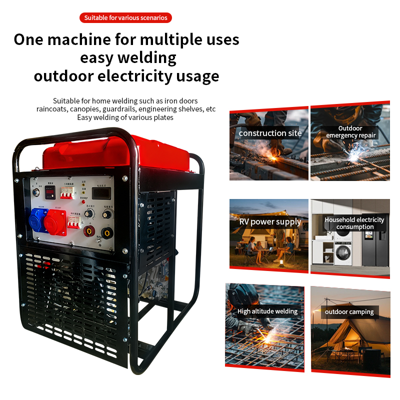 Generador Diésel de Reserva In - Portable Welding Generator reseña y precio
