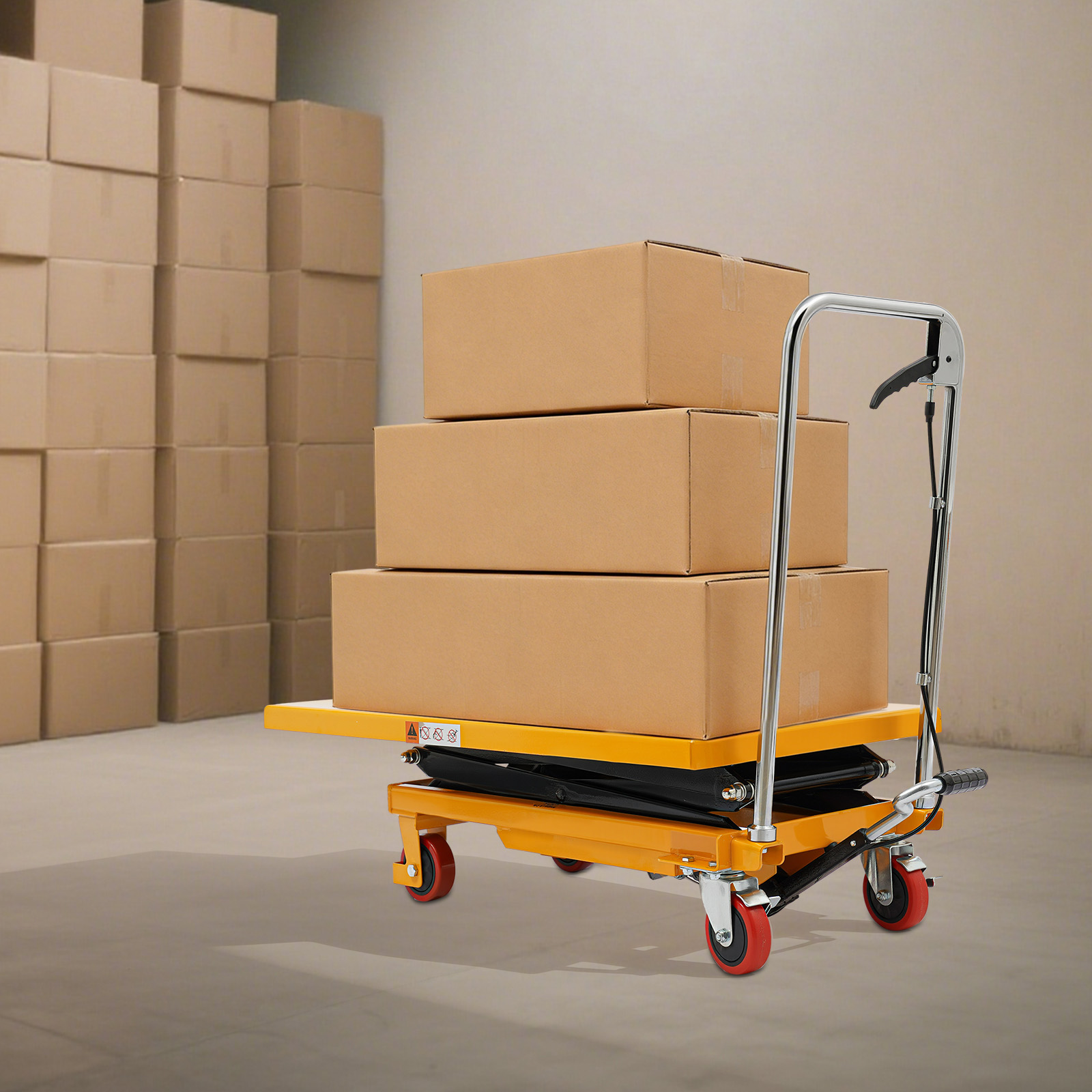 Mesa Elevadora Hidráulica de T - Scissor Lift Table Hydraulic reseña y precio
